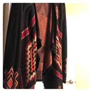 Fall sweater Aztec print